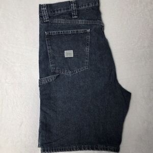 Wrangler Original Utility Denim Jean Shorts %100 Cotton Size 40.